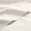 Organic Sateen Bedding Set - White and Cream