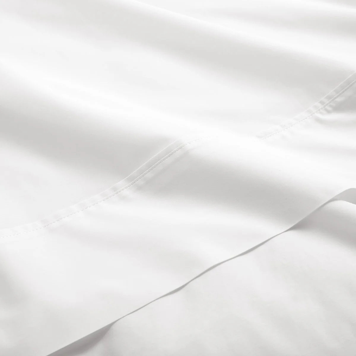 Organic Crinkle Matelasse and Percale Bedding Set - Coal and White