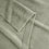 Detail Of Organic Cotton Chunky Knit Throw In Moss