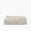 Organic Cotton Chunky Knit Throw In Stone