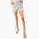 Front Of Organic Lounge Short In Light Gray