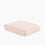 Linen Eucalyptus Flat Sheet In Rose Dust