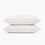 Linen Eucalyptus Pillowcase Set In Glacier Stripe