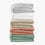 organic cotton crinkle matelasse natural stone duvet covers