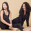organic cotton lightweight black robe sleepwear