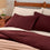 organic crinkle matelasse duvet set raisin lifestyle 2