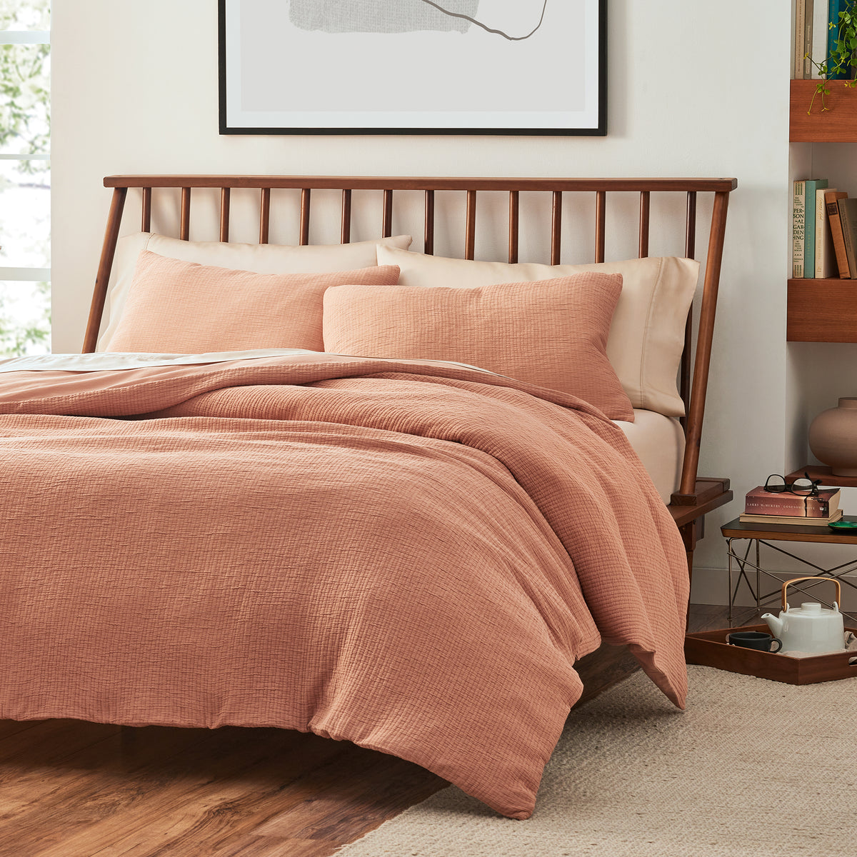 organic crinkle matelasse duvet set tuscany lifestyle