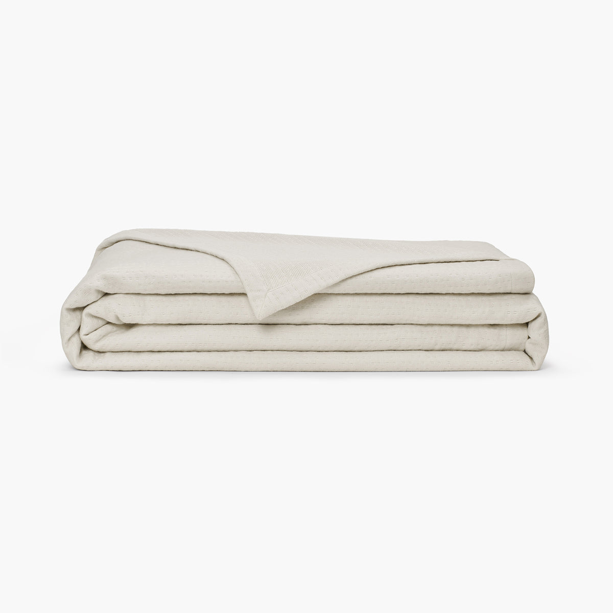organic matelasse blanket vapour hero