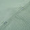 organic cotton crinkle matelasse sage green duvet cover