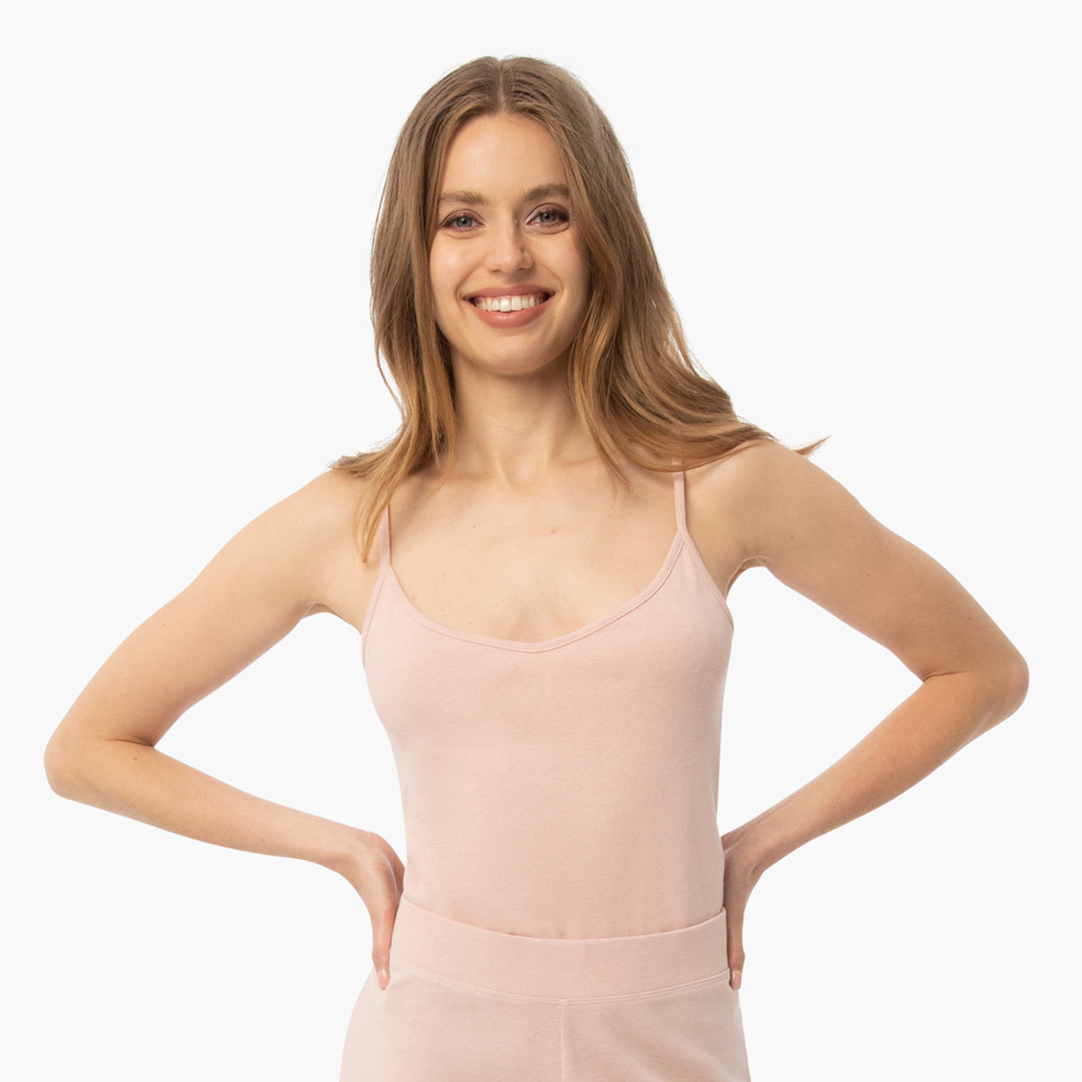 Organic Lounge Cami - Blush