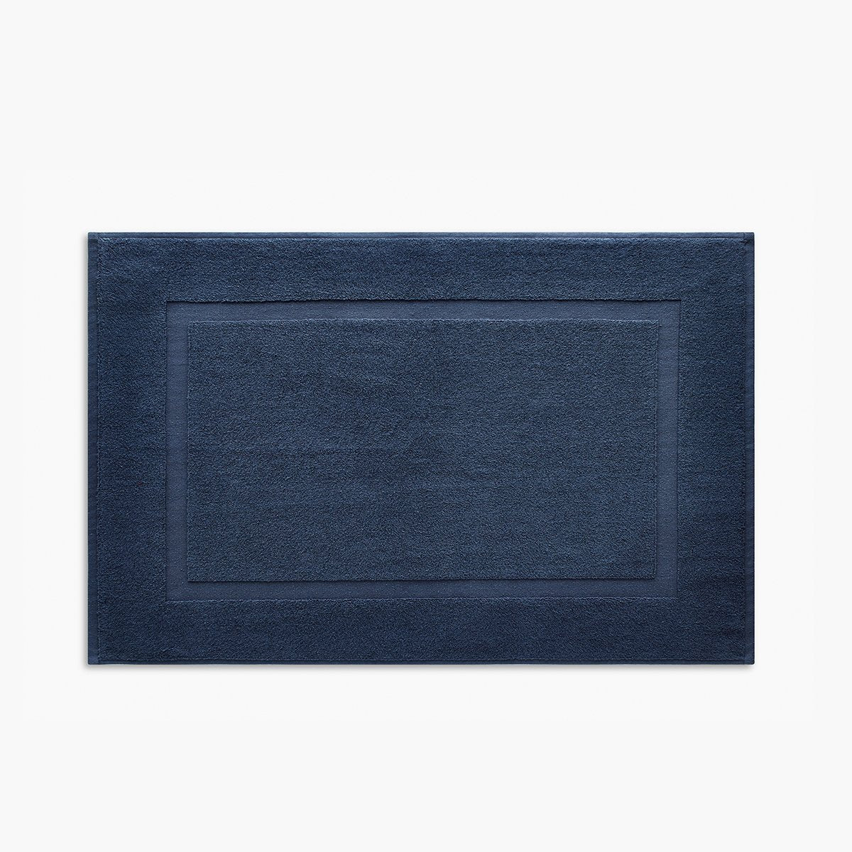 Classic Organic Bath Mat - Navy