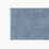 classic chambray blue organic cotton bath rug