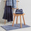 classic chambray blue organic cotton bath collection