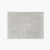 classic silver organic cotton bath rug