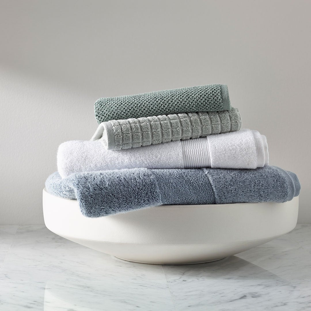 classic white organic cotton 650 GSM bath towels