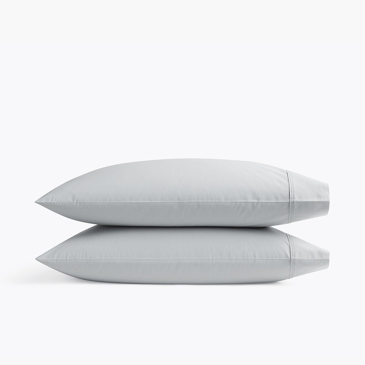 Organic Percale Pillowcase Set - Oyster