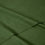 organic cotton percale sheet set forest green detail
