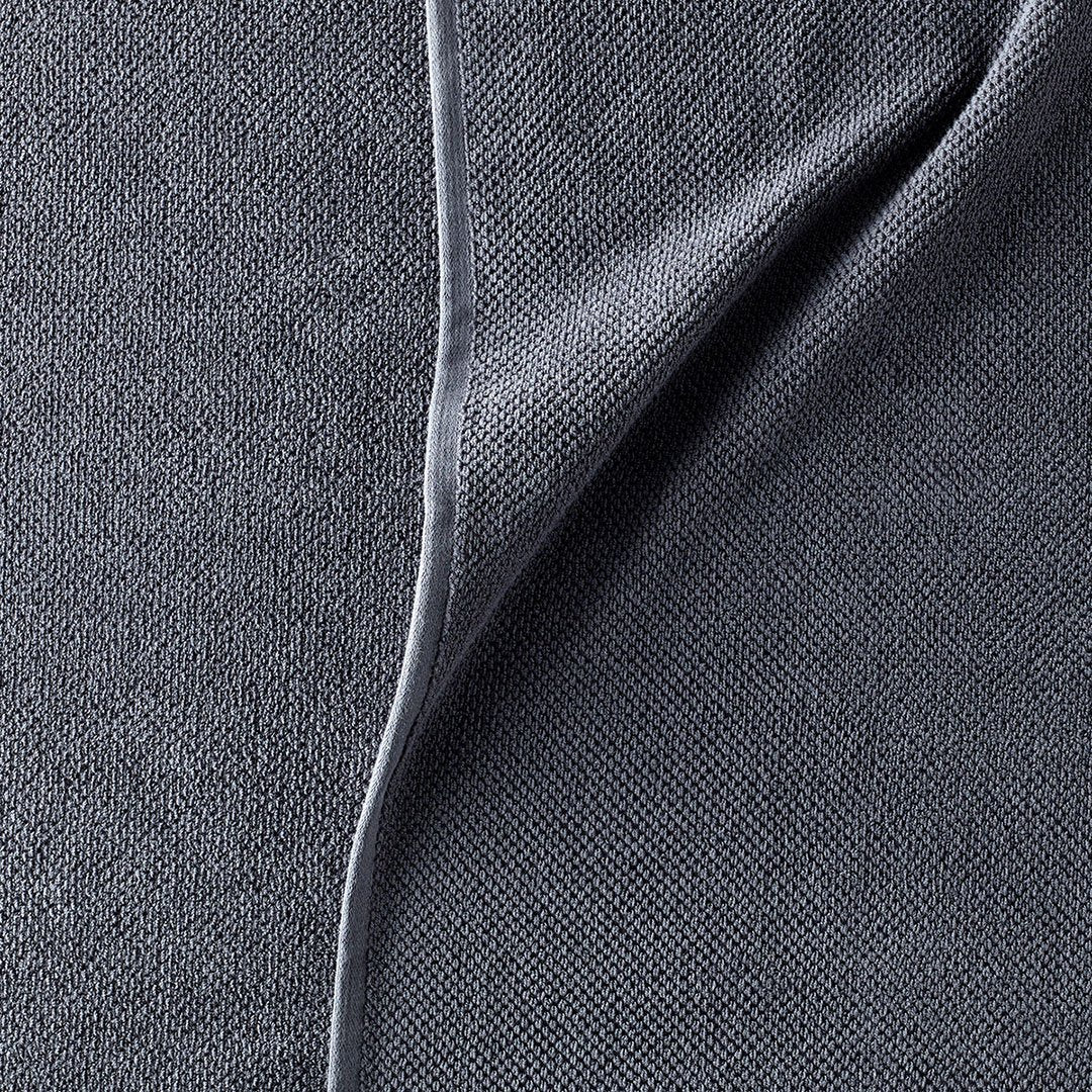 textured organic cotton charcoal gray quick dry bath towels