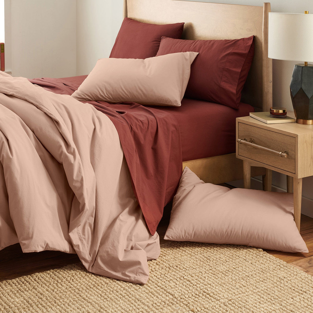 washed cotton pillowcase set tuscany lifestyle