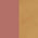 Organic Percale Bedding Set - Clay and Ochre