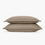Organic Matelasse Sham Set In Beige