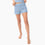 Front Of Organic Lounge Short In Light Blue