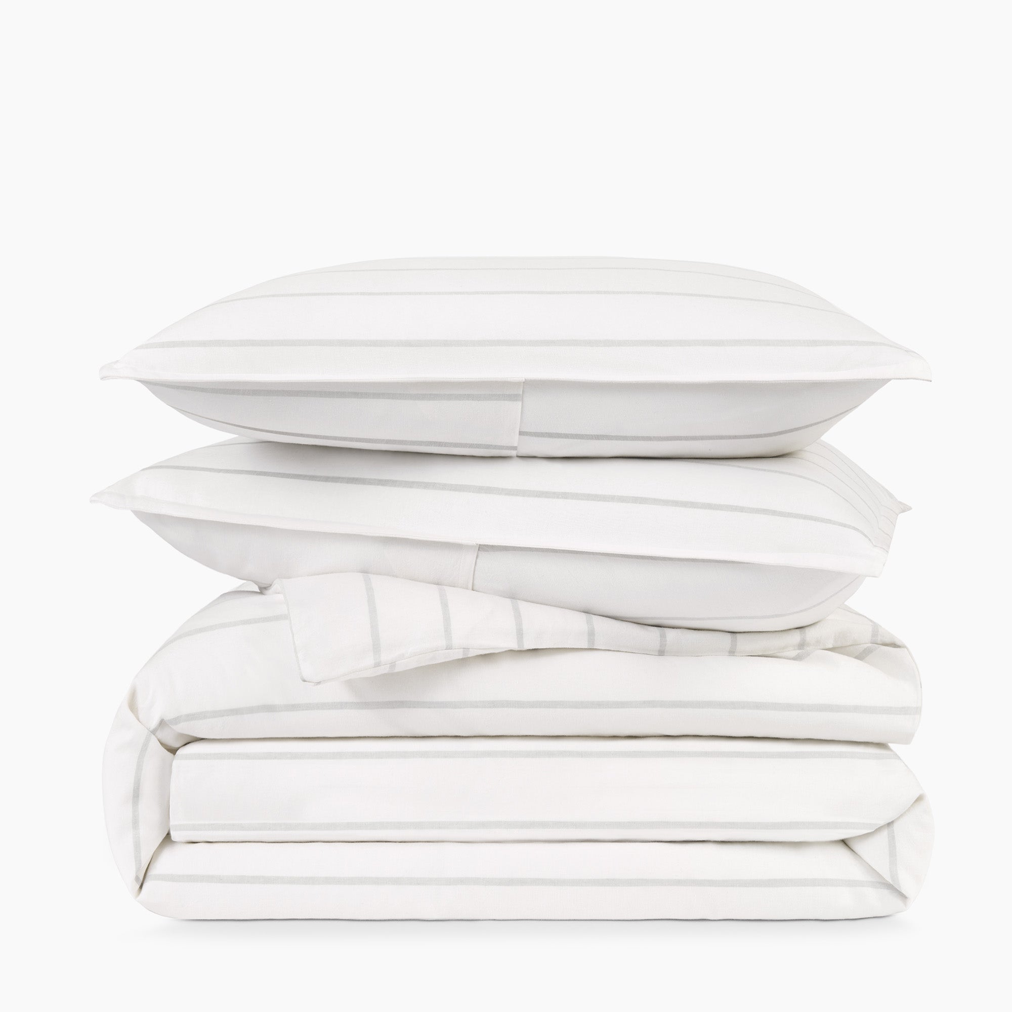 Under The deals Canopy Organic Percale Duvet Set- Vapour- King Set