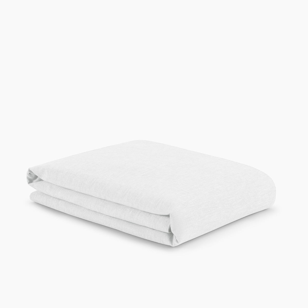 Linen Eucalyptus Flat Sheet In White