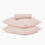 Linen Eucalyptus Sheet Set In Rose Dust