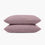 fig purple linen eucalyptus pillowcases