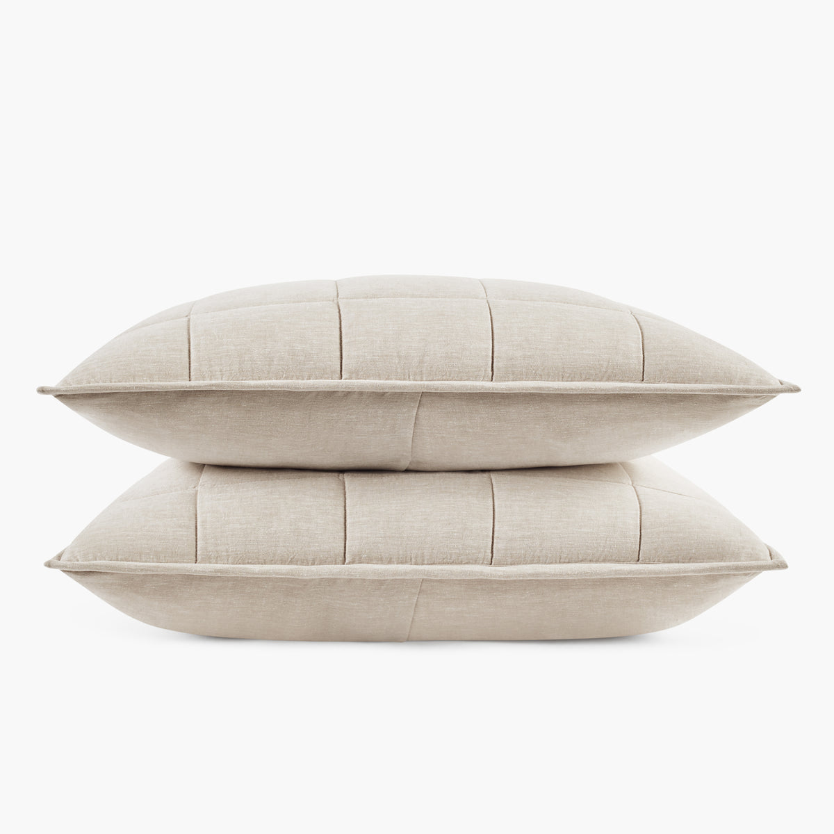 Linen Eucalyptus Sham - Stone · Under The Canopy