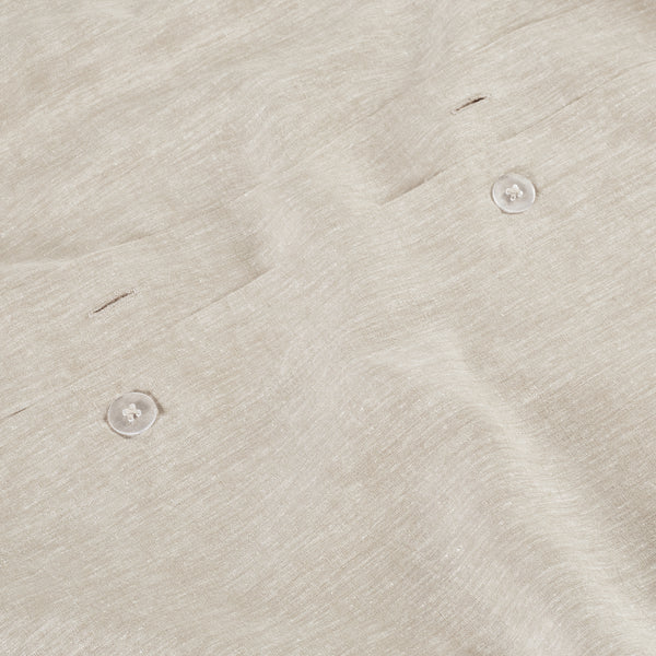 natural stone linen eucalyptus duvet cover button closure
