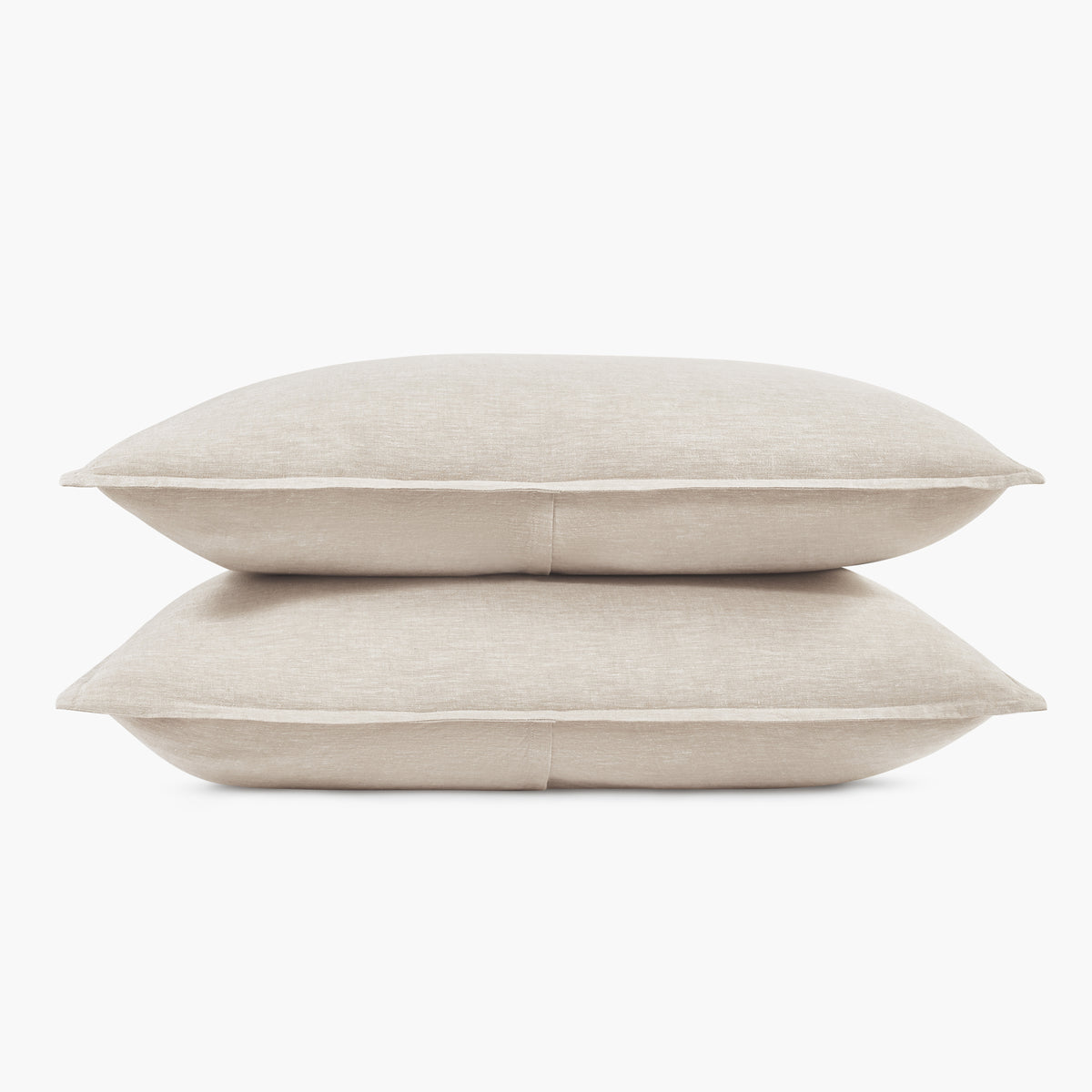 natural stone linen eucalyptus pillow shams