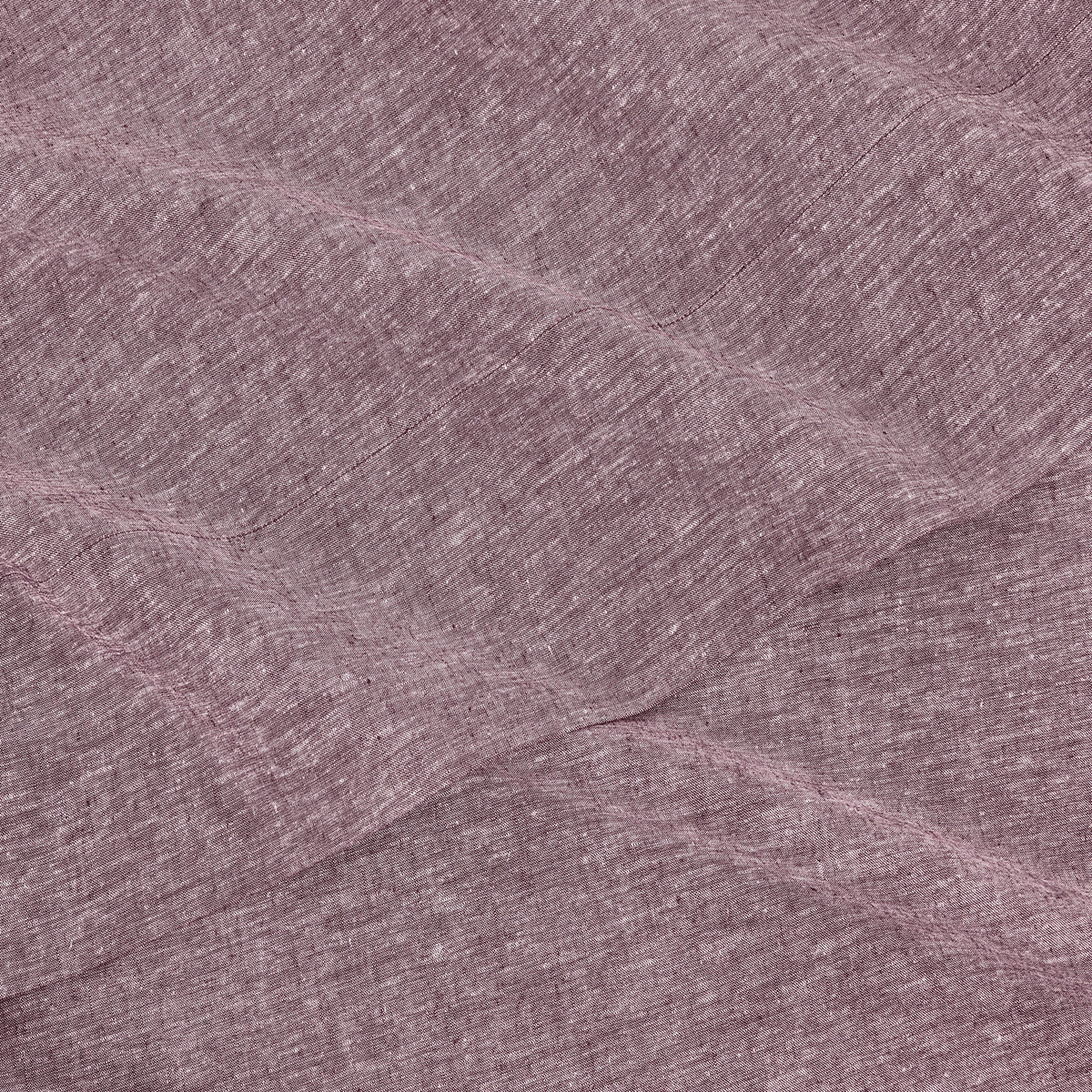 fig purple linen eucalyptus sheets detail