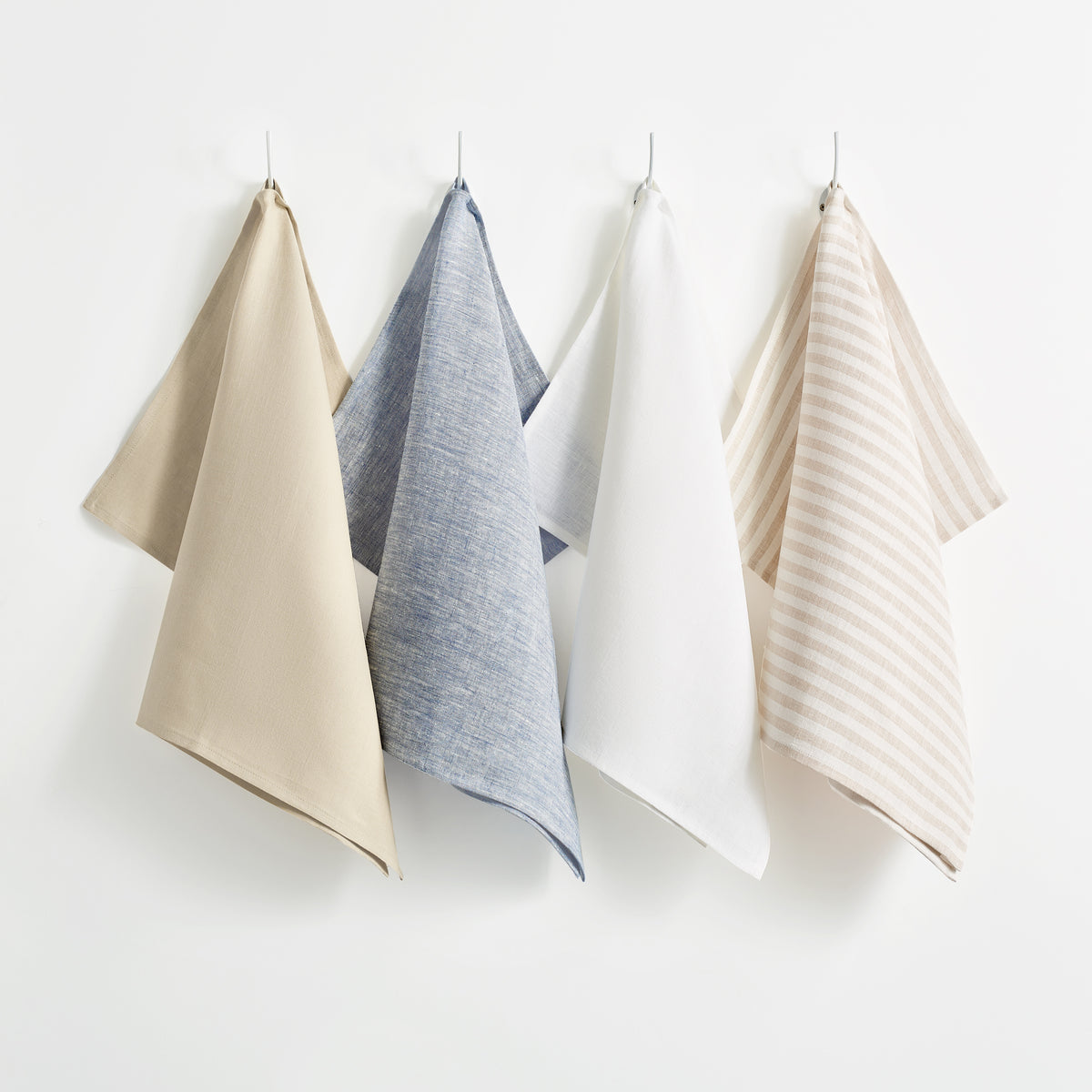 Highly Absorbent Linen Hand Dish Towels 100% Linen Hand Towels