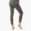 organic cotton charcoal gray tapered leg joggers loungewear bottoms