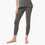 organic cotton charcoal gray tapered leg joggers loungewear bottoms