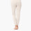organic cotton natural oatmeal tapered leg joggers loungewear bottoms