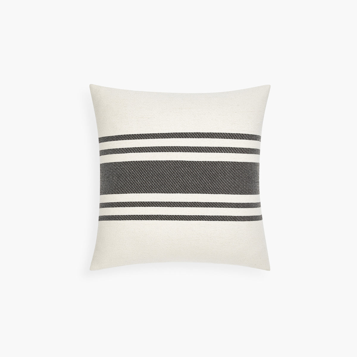 Striped Handmade Pillow Raven · Under The Canopy