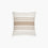 striped handmade pillow warm beige hero