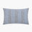 woven textured handmade pillow blue quartz hero