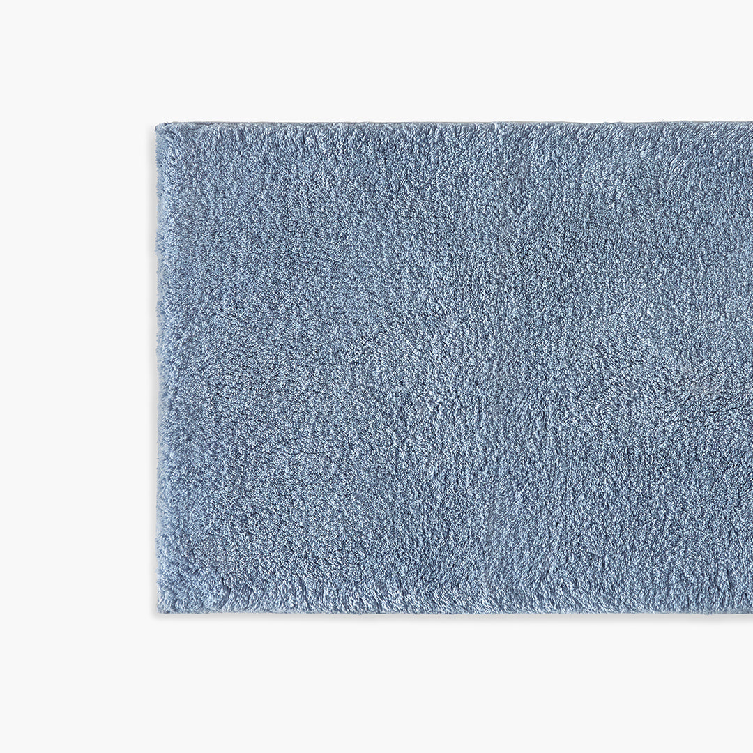 Under the Canopy Gots Certified Signature Organic Cotton Wash Cloth, Chambray Blue