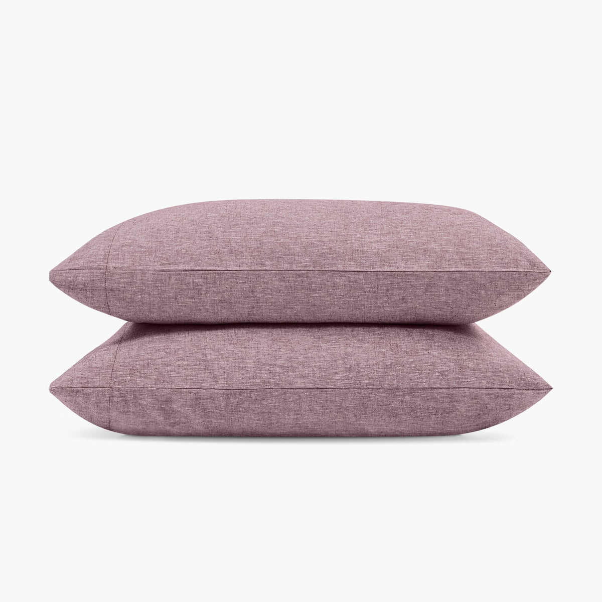 Linen Eucalyptus Pillowcase Set - Fig