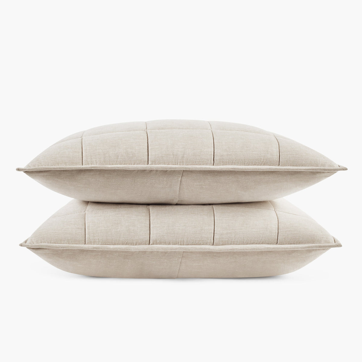 Linen Eucalyptus Sham - Stone