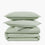 Linen Eucalyptus Duvet Set - Pistachio