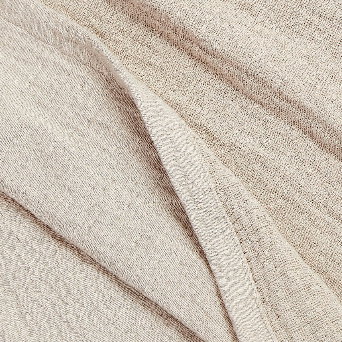 Organic Cotton Matelasse Blanket Gray · Under The Canopy, 49% OFF