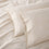 organic cotton bedding natural heathered linen flannel pillowcases 