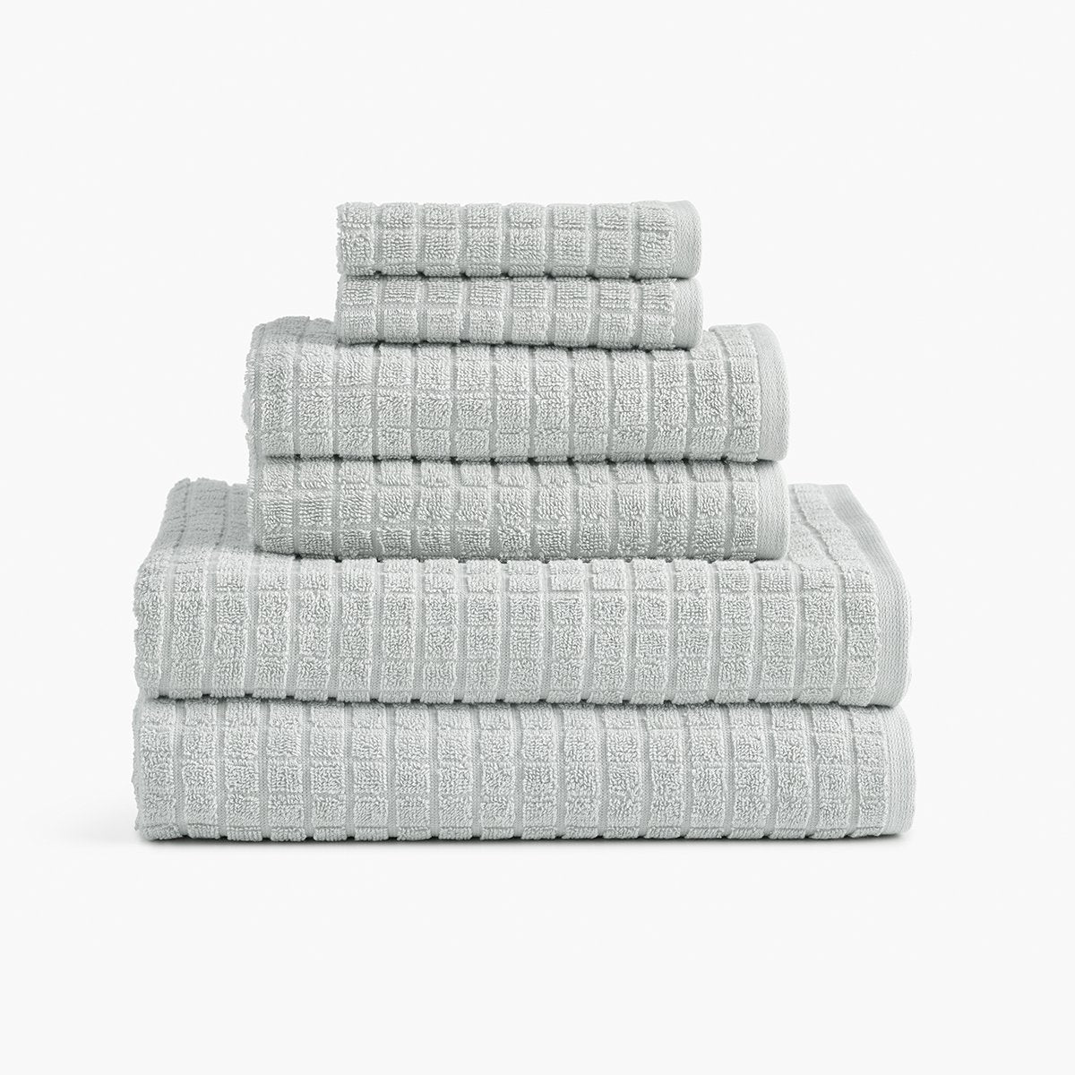 Cambria Hotels Bath Towel, 30x60 15.5 Lbs/dz White Grey Hems Case Of 36