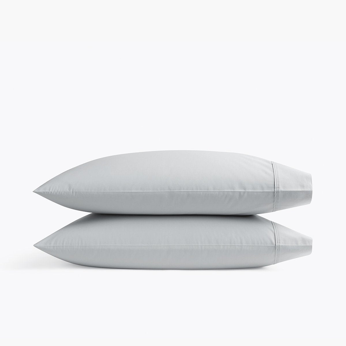Organic Cotton 300 Thread Count Percale Sheet Set - Oyster Gray · , Under  The Canopy