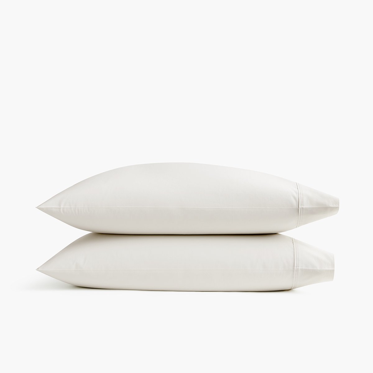 Organic Percale Pillowcase Set - Vapour